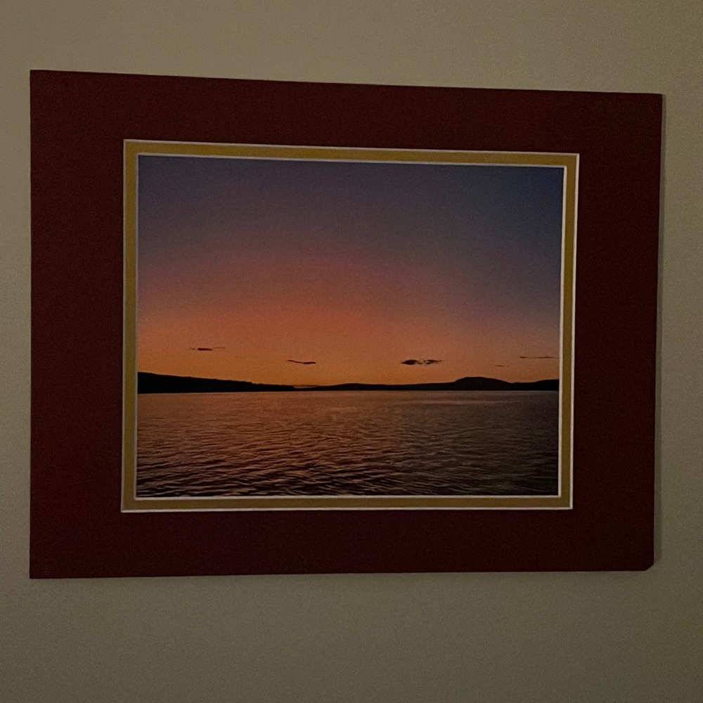 Original Maine Prints. Beautiful Sky